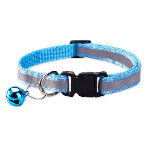 Reflective Pet Collar with Bell